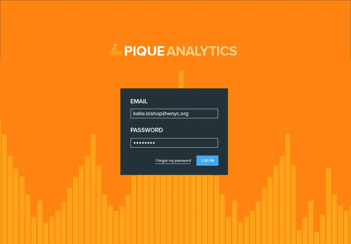 User journey map